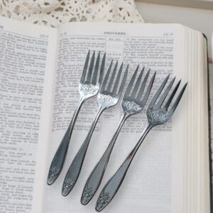 Lady Doris Princess Silver Plate Forks